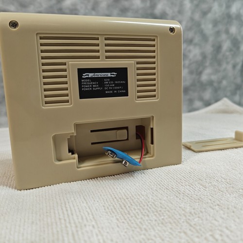 Vintage Americana Solid State Radio Model 620 Beige AM Tuner 📻 - Picture 16 of 16