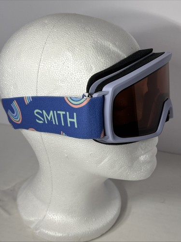 Smith Rascal Jugend kleine Ski-/Schneebrille RC 36 Thistle Happy Face schön! - Bild 3 von 8