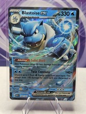 Blastoise EX 009/165 Scarlet & Violet Holo