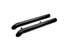 D930-B Black Sidemount Exhaust Side Tube 