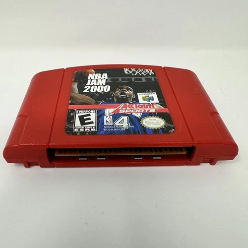 NBA Jam 2000 (Nintendo 64, 1999) - Authentic Cartridge & Tested