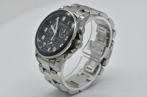 VICTORINOX Swiss Army Chrono Classic Black Ceramic Bezel Men's Watch  241544 - Picture 5 of 11