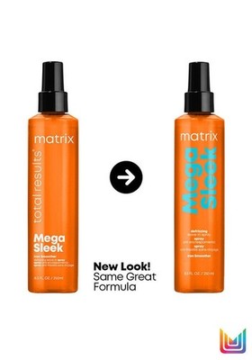 Matrix Total Results Mega Sleek Iron Smoother Leave In Spray 8.5 oz