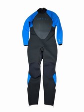 O'Neill Youth Reactor-2 3/2mm Back Zip Full Wetsuit Black Blue Youth Size 14