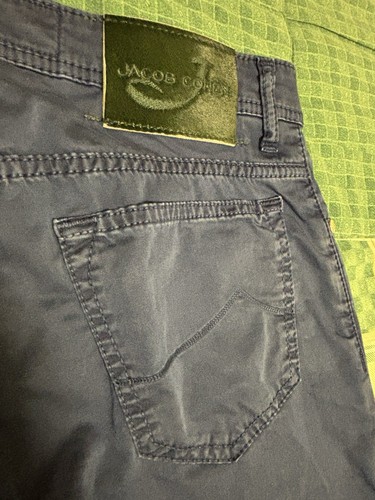 PANTALONE JACOB COHEN UOMO, TG. 31, SLIM FIT, COL. BLU, MOD. 688, COME NUOVO - Foto 12 di 14