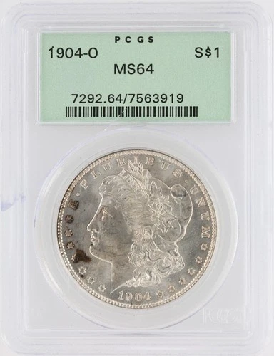 1904-O Morgan Silver Dollar PCGS MS64 S$1 New Orleans Minted No Reserve
