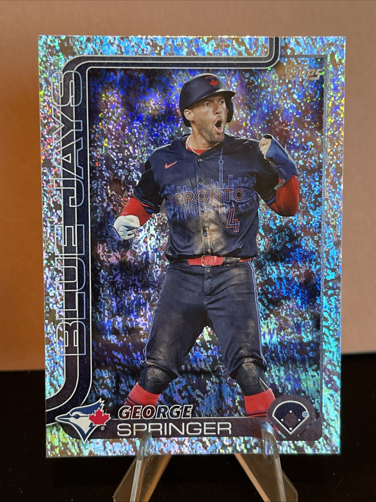 2025 Topps Series 1-George Springer #82 Holo Foil