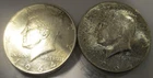 Lot of Two 2 1964 Kennedy Silver Half Dollars-LOT E
