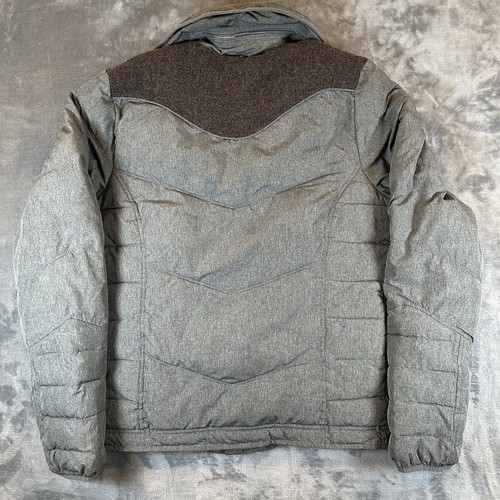 Diesel Welger Jacket Mens L Gray Techno Puffer Winter Warm Outdoor - Picture 4 of 18