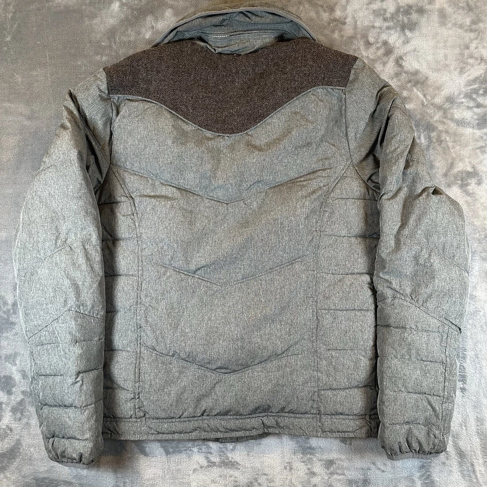 Diesel Welger Jacket Mens L Gray Techno Puffer Winter Warm Outdoor - Image 4 of 4