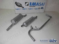Imasaf Auspuffset Ab VorschalldäMpfer FüR Citroen C25 2.5 Diesel + 4X4 1981-1994