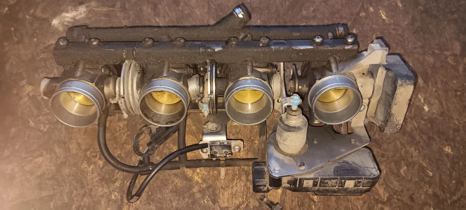 98-04 BMW K1200LT THROTTLE BODY BODIES TPS 99 2000 K 1200 Lt Ltc G4 - Image 2 of 2