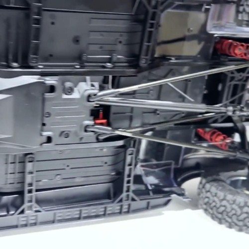 4WD 1/8 RC Crawler Car F150 Truck TRACTION HOBBY Axle Lock 2Speed Gearbox Light - Picture 9 of 10