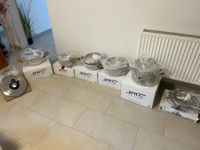 HWG Edelstahl Töpfe & Pfannen Set – NEU & OVP mehrere Größen Induktion geeignet
