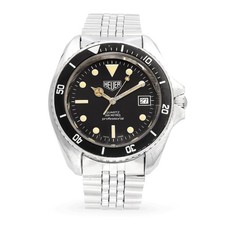 Vintage Heuer 200m Professional Quartz Men's Dive Watch Ref 980.006