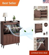 Scarpiera con cassetti ribaltabili deodorante ingresso stretto organizer