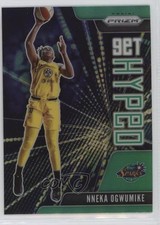 2021 Panini Prizm WNBA Get Hyped Green Prizm Nneka Ogwumike #4