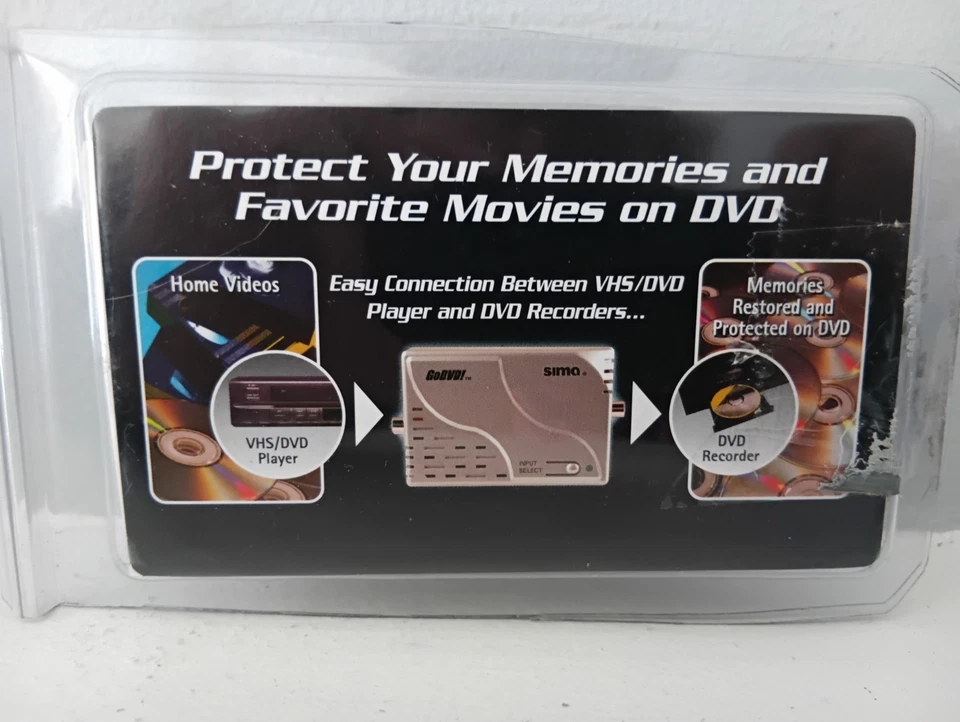 Sima Model CT-2 Go DVD VHS Digital Video Enhancer & Duplicator No Power Cable - Image 3 of 4