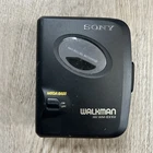 Sony Walkman WM-EX102 Cassette Player Mega Bass AVLS Black FOR PARTS REPAIR