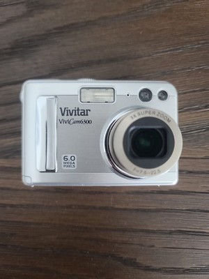 Vivitar ViviCam 6326 Digital Camera Silver