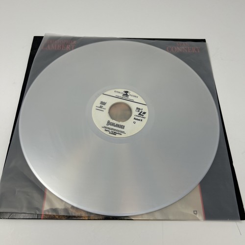 Highlander Laser Disc Movie - 1993 Republic Pictures / Lumiere Pictures LV25892 - Foto 3 di 3