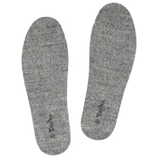 Thick Merino Wool Insoles for Men and Women Fur Fleece Shoes Inserts Memory Foam