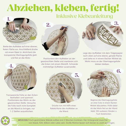 Ornement De Soleil Autocollant Murale Salon 0891 - Foto 4 di 204