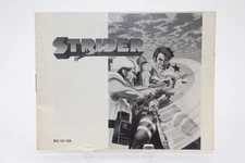Capcom STRIDER Official NES Nintendo Game Manual Booklet ONLY - FREE SHIPPING