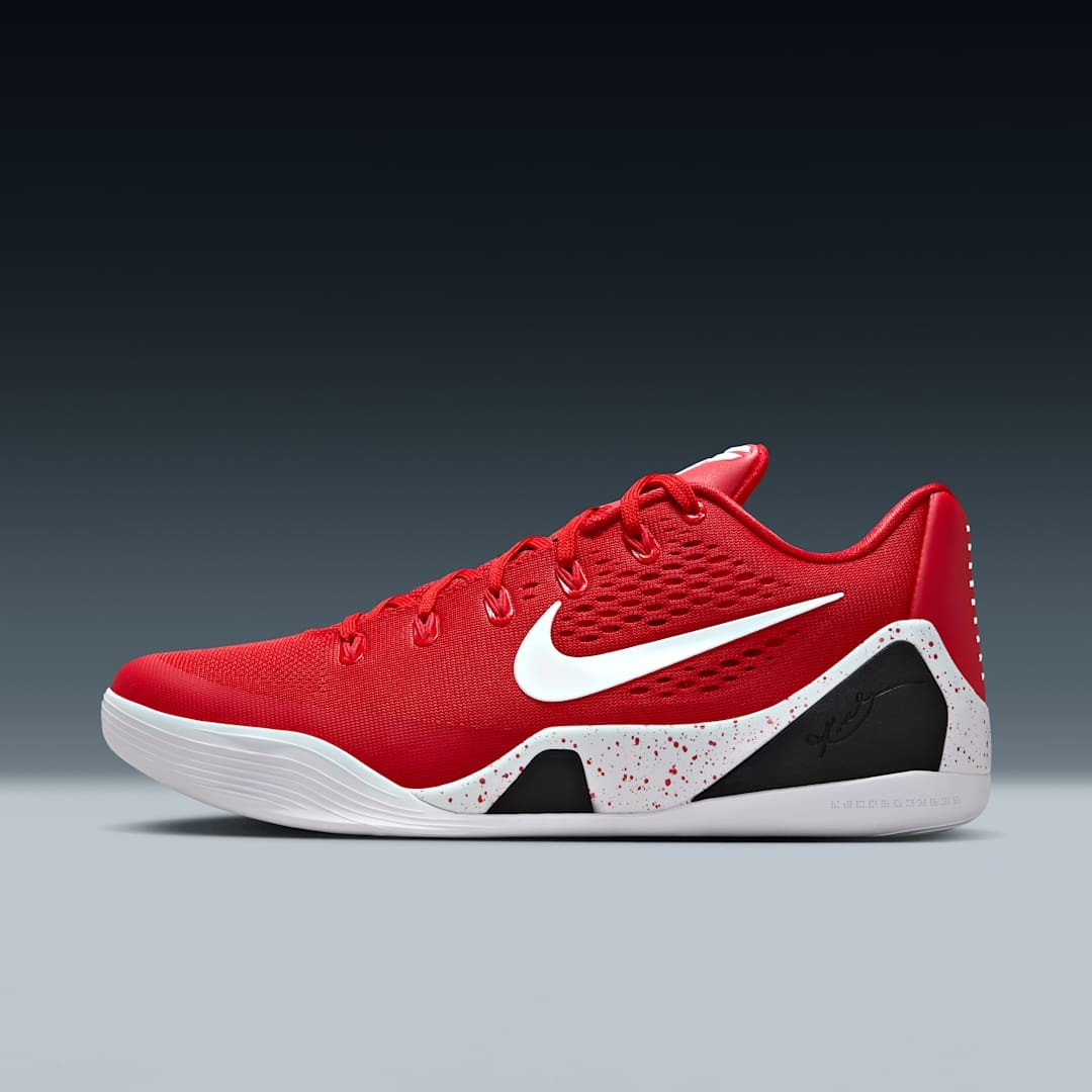 Nike Kobe 9 EM Protro TB University Red White Sneakers IH1401-600 Men's size