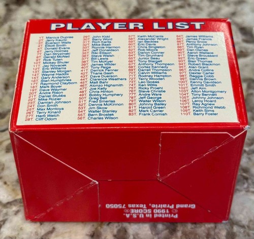 Juego completo de novato de fútbol americano NFL Score 1990 y intercambiado (110) PSA 9 Emmitt Smith RC - Imagen 5 de 5