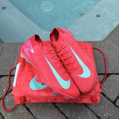 NIKE MERCURIAL VAPOR 16 ELITE FG SOCCER PINK ENERGY FQ1457-800 MENS SIZE 12