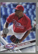 2017 Topps Transcendent Party 65th Anniversary Stamp 1/1 Hector Neris #247 fm0