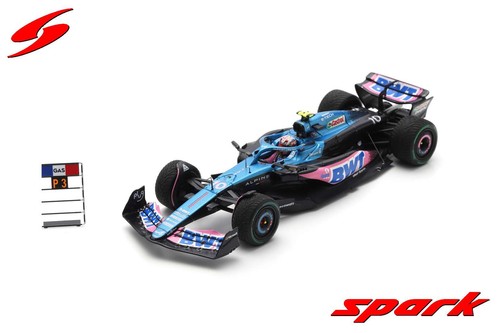 Spark S8925 1/43 Alpine A523 No.10 3rd Olandese Gp 2023 Pierre Gasly Con Fossa - Foto 5 di 8