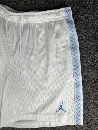 Nike Air Jordan Flight MVP Mesh Shorts UNC White Blue Men's Size XL FN4611-101 - Picture 9 of 11