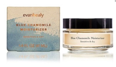 Evanhealy Blue Chamomile Moisturizer /Sensitive & Dry Skin 1.4Fl Oz 41 ml/ 