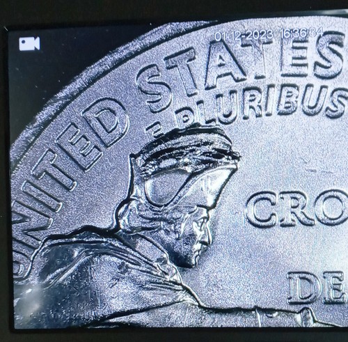 2021P Quarter Crossing The Delaware Error Large Die Break FullCrown Feeder Sc BU