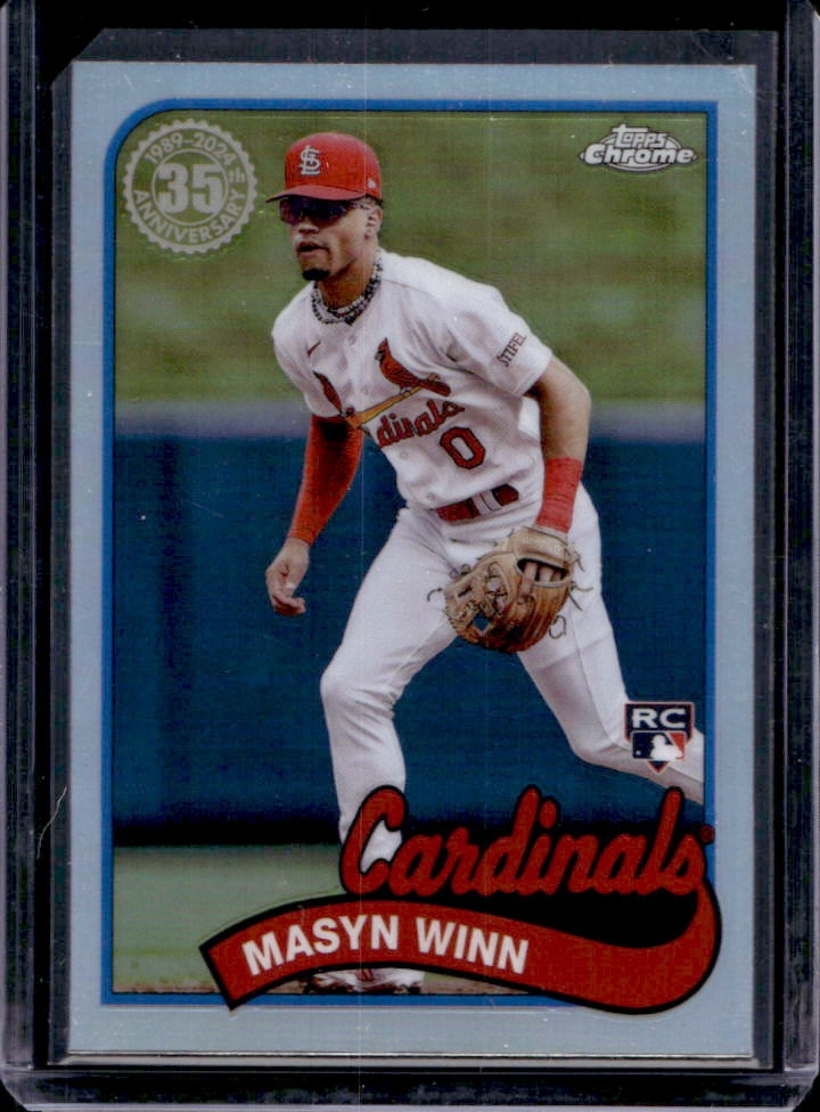 2024 Topps Chrome Masyn Winn 1989 RC Rookie #89CB-17 Cardinals