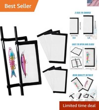 Clear PVC Fishing Lure Covers - 4 Pack for Easy Organization on Boats