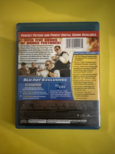 SHAUN OF THE DEAD / HOT FUZZ (BLU-RAY DOUBLE FEATURE - LIKE NEW - FREE SHIPPING - Picture 4 of 10
