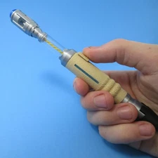 9th & 10th Sonic Screwdriver Replica MFX Beige | Doctor Who | Costume prop