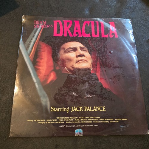 Bram Stoker’s Dracula LaserDisc 1974 Sealed MPI Horror Classic Jack Palance