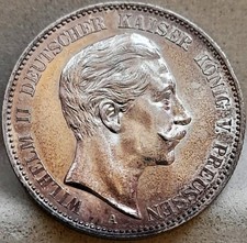 J.100 Preu&szlig;en 2 Mark 1888 A Wilhelm II. 1888-1918 (A559)