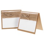 Rustic Table Numbers Dinner Place Cards Wedding Party Favors Banquet