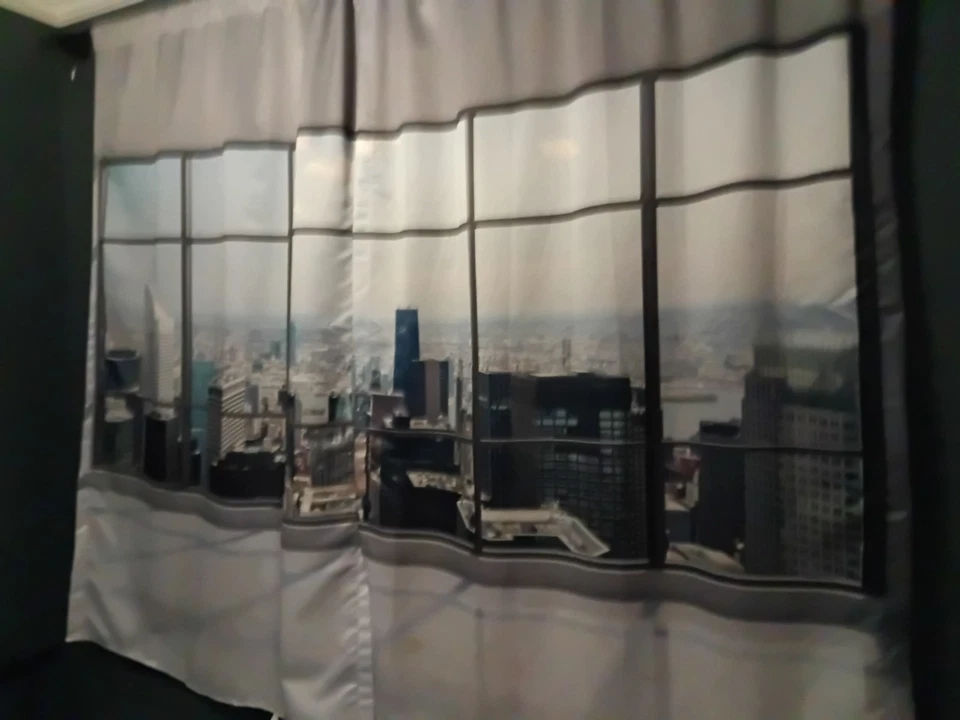 CHICAGO CITY SKYLINE - CORTINAS Foto 3 de 4