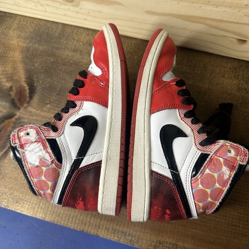 Air Jordan 1 Retro High OG Spider Man Across The Spider Verse 1Y DV1753-601 - Bild 6 von 11