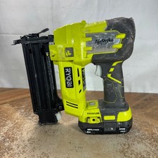 Ryobi P320 ONE+ 18V 18-Gauge Cordless AirStrike Brad Nailer with 2AH Battery
