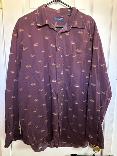 5 Western Pearl Button & Casual button-up XL Men’s Shirts lot Izod Crazyhorse - Picture 3 of 7