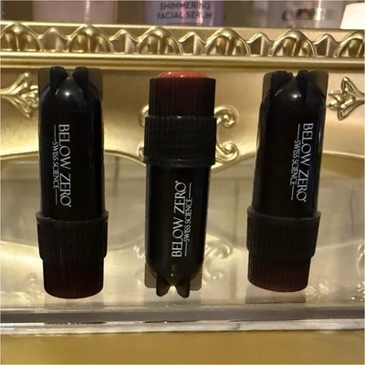 Below Zero SWISS SCIENCE Black Ice Snowflakes Tightening Powder Treatment  3pcs 