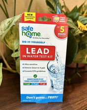Lead Water Test Kit - DIY Ultra Sensitive Home Water Lead Test - Single Test
