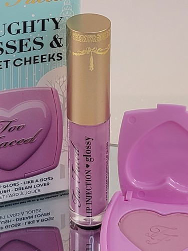 Too Faced Naughty Kisses & Sweet Cheeks Love Flush Rouge DREAM LOVER & Lipgloss - Bild 3 von 11